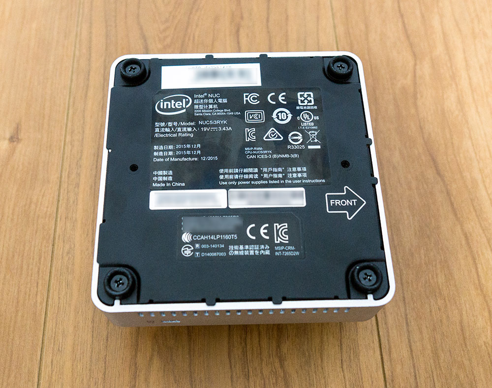 レビュー】Intelの超小型PC NUC5i3RYKを購入！丸裸にして改造してみた！【i3-5010U】 | 快晴ブログ